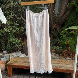 Dior Slip Skirt light pink